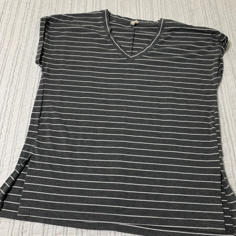 Wishlist Striped V neck top